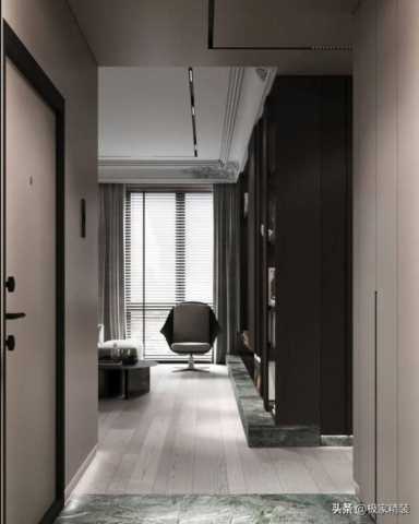 2023也不会过时的装修效果图分享！灰色现代风搭配橡木，超好看