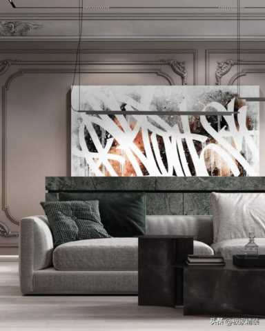 2023也不会过时的装修效果图分享！灰色现代风搭配橡木，超好看