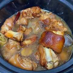 红烧猪蹄走起，简单又好吃，吃货来收藏哦