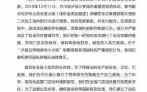 小龙坎火锅事件，小龙坎食品安全事件结果