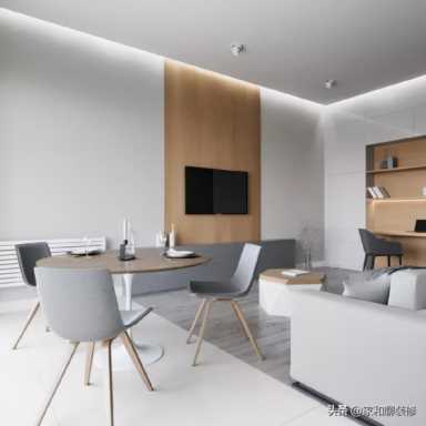 客厅吊顶装修效果图,悬浮吊顶的步骤插图1 如何提升客厅设计感?不妨从吊顶入手,这种悬浮吊顶绝了