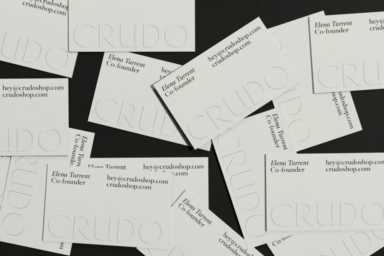 crudo 护肤品品牌logo设计 via:serena