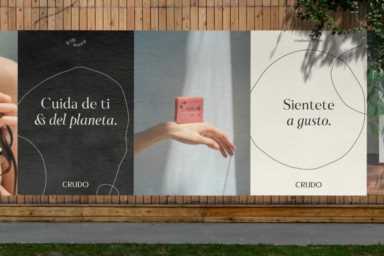 crudo 护肤品品牌logo设计 via:serena