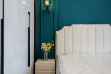 家居装饰图片 效果图,现代风格家居装饰图片效果分享插图37 案例分享 | 93㎡现代简约:黑白灰+原木色,温柔无争岁月静好