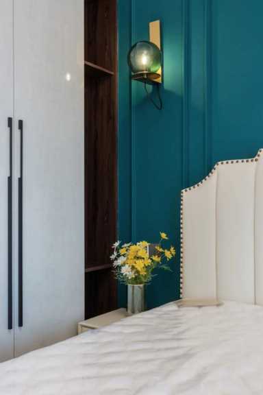 家居装饰图片 效果图,现代风格家居装饰图片效果分享插图39 案例分享 | 93㎡现代简约:黑白灰+原木色,温柔无争岁月静好