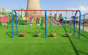 最火室外游乐设备项目,儿童乐园玩耍体验分享