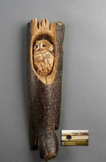 手工制作简单又漂亮,DIY木材椅子制作教程插图41 废旧木头没人要?看看手工达人搬回家之后,竟然改造成了艺术品