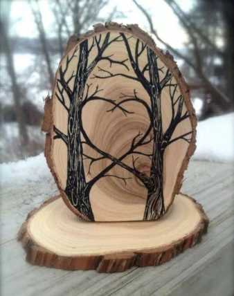 手工制作简单又漂亮,DIY木材椅子制作教程插图79 废旧木头没人要?看看手工达人搬回家之后,竟然改造成了艺术品