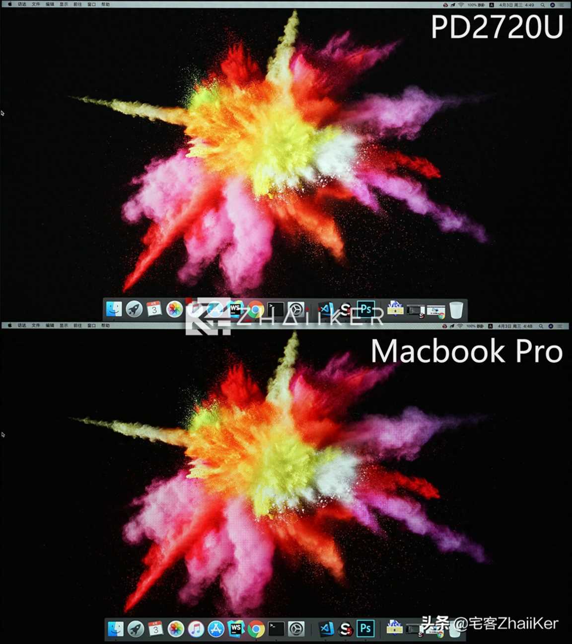 明基pd2720u能和苹果屏比吗,明基和苹果显示器哪好