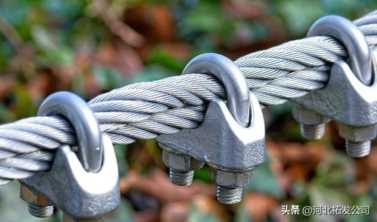 钢丝绳接头怎么接,钢丝绳卡头使用方法