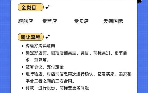 天猫店铺转让平台选哪家？有什么挑选技巧？