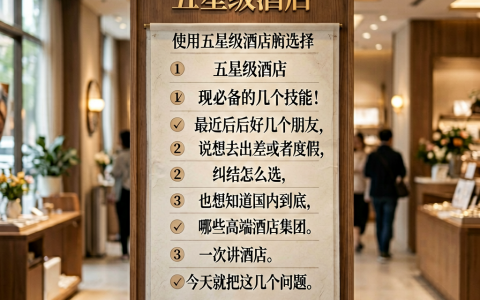 五星级酒店品牌排行榜前十名，国内高端酒店集团有哪些