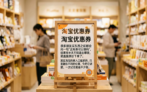 淘宝网怎么领优惠券，淘宝优惠券在哪里领取