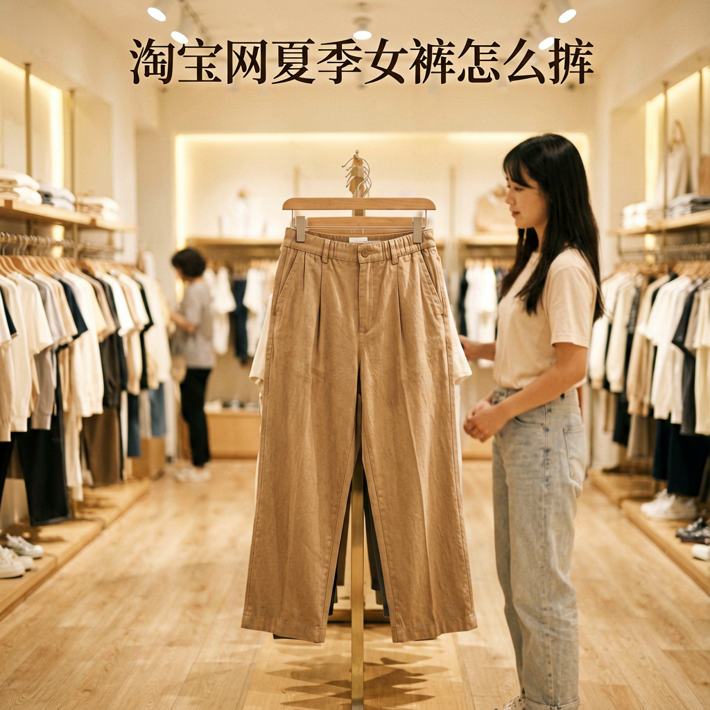 淘宝网夏季女裤怎么挑,夏季女裤淘宝哪家店好插图1 淘宝网夏季女裤怎么挑
