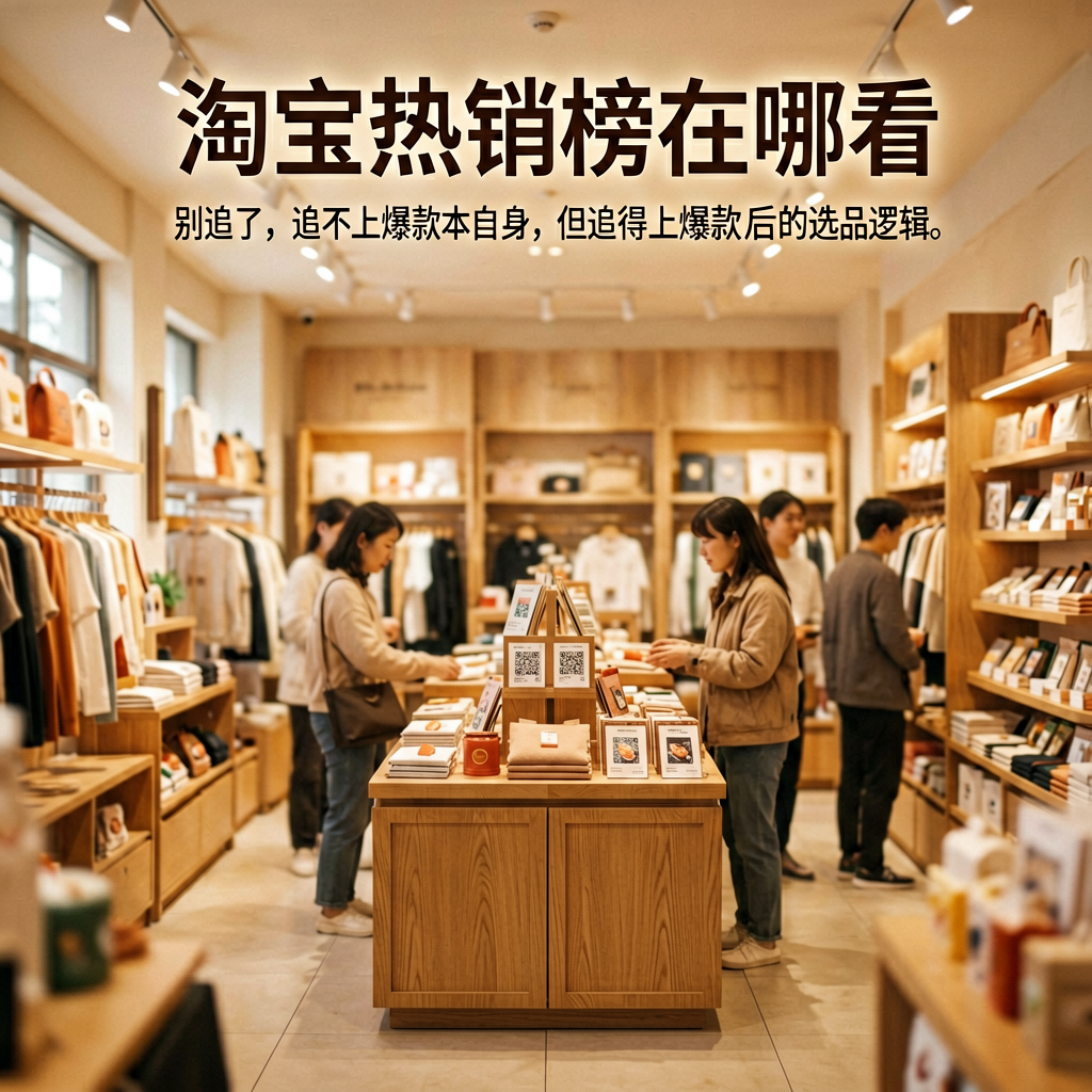 淘宝热销榜在哪看,淘宝爆款排行榜怎么查插图1 淘宝热销榜在哪看